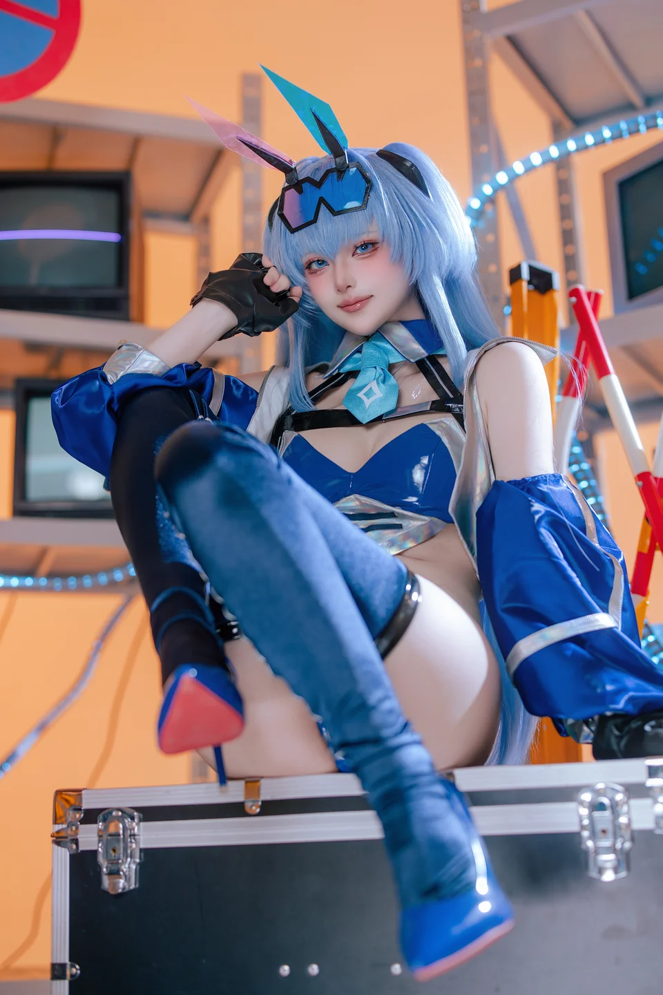 屿鱼 - No.082 碧蓝航线 花园赛车服 [82P-792MB] tg@simisebaisi 【丝足阁】031.webp